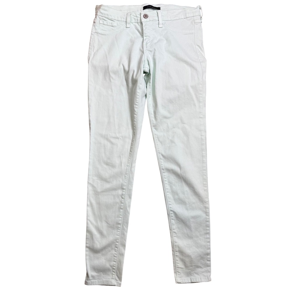 Flying Monkey Womens Mint Green Skinny Jeans Size‎ 29 Made in USA